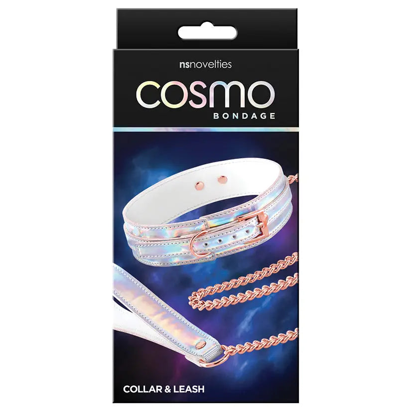 Cosmo Bondage Collar & Leash-Rainbow My Store
