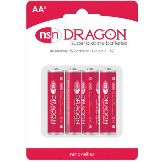 Dragon Alkaline Batteries AA (4 Pack) My Store