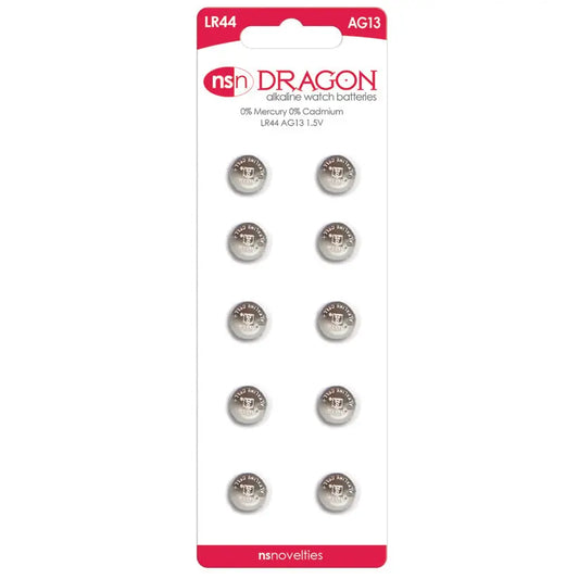Dragon Alkaline Batteries AG13/LR44 (10 Pack) My Store