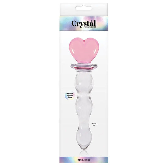 Crystal Heart Of Glass-Pink My Store