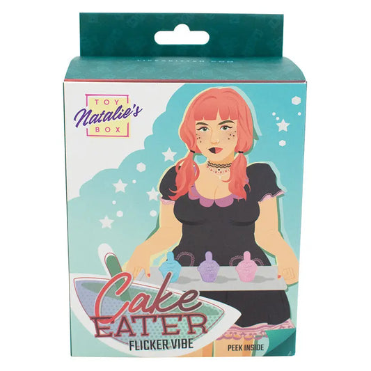 Natalie's Toy Box Cake Eater Clit Flicker Stimulator-Pink My Store