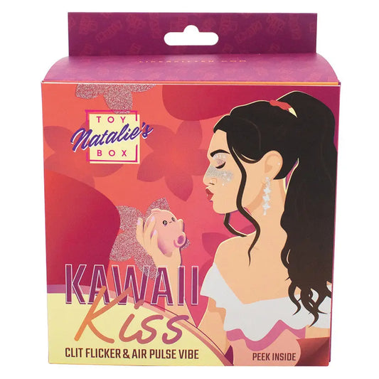 Natalie's Toy Box Kawaii Kiss Clit Flicker & Air Pulse Stimulator My Store