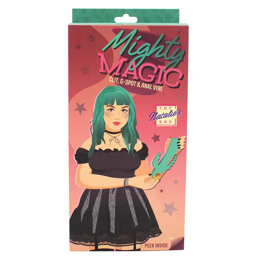 Natalie's Toy Box Mighty Magic Clit , G-Spot and Anal Vibrator My Store