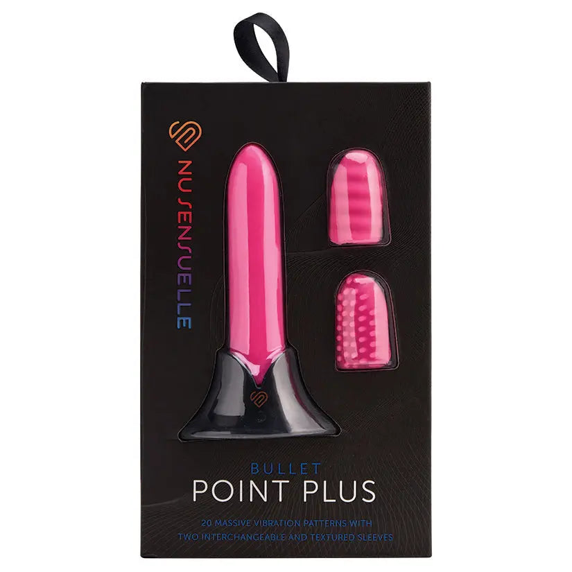 Sensuelle Point Plus 20 Function Bullet & Sleeves-Pink My Store