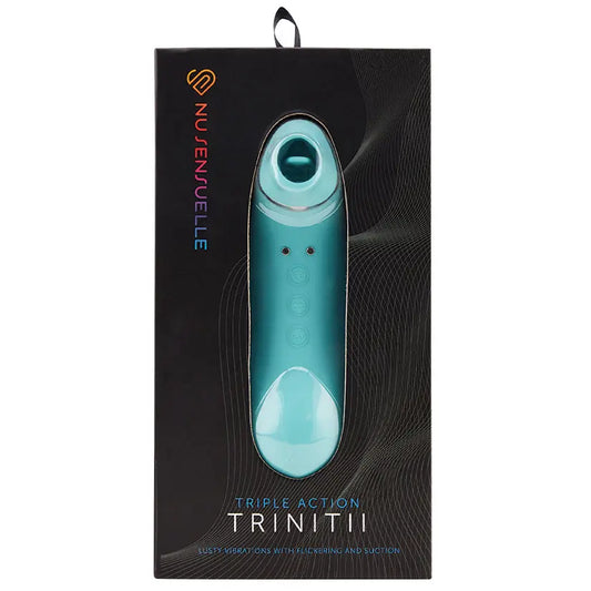 Sensuelle Trinitii 3-in-1 Suction Tongue-Electric Blue My Store
