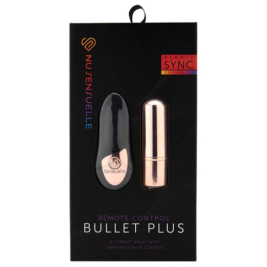 Sensuelle Wireless Bullet Plus with Remote Control-Rose Gold My Store