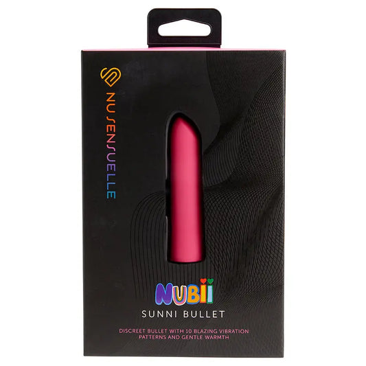 Sensuelle Nubii Sunni Warming Bullet-Pink My Store