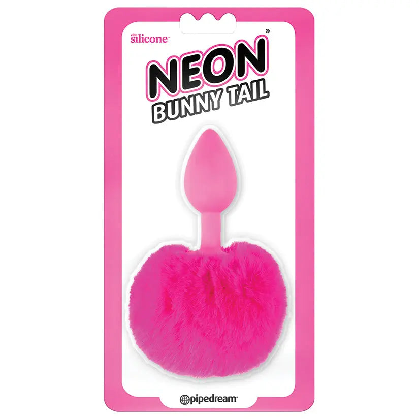 Neon Bunny Tail-Pink My Store