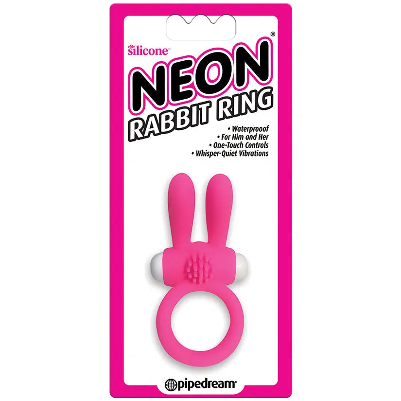 Neon Rabbit Ring-Pink My Store