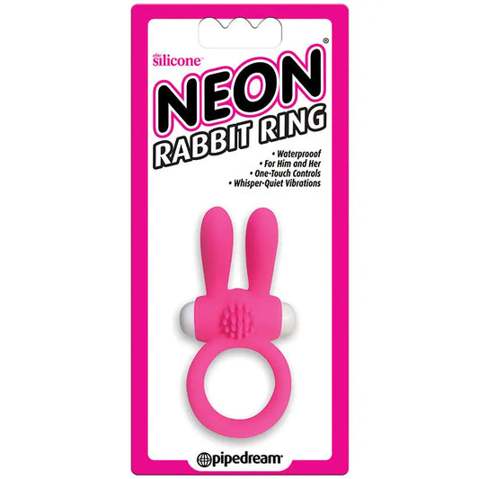 Neon Rabbit Ring-Pink My Store