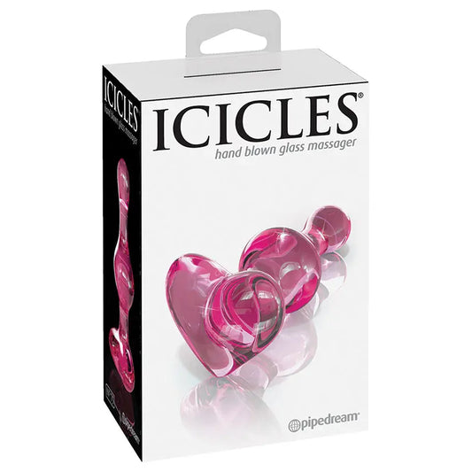 Icicles No.75 Heart Shaped Plug-Pink My Store