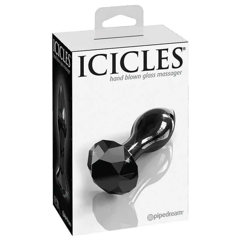 Icicles No.78 Gem Shaped Plug-Black My Store