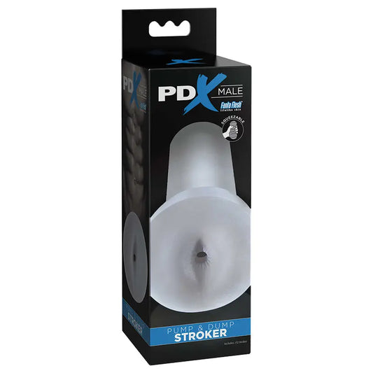PDX Male Pump & Dump Stroker-Clear My Store