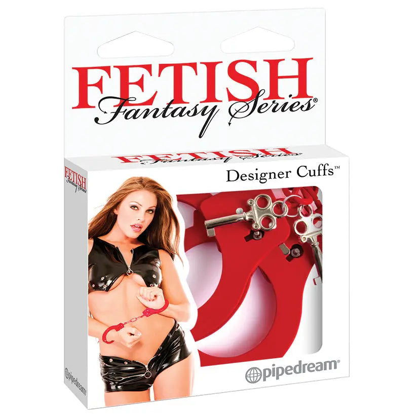 Fetish Fantasy Designer Cuffs-Red My Store