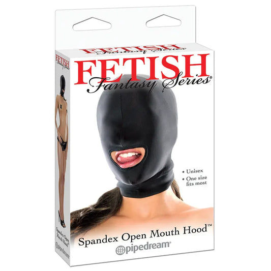 Fetish Fantasy Spandex Open Mouth Hood My Store