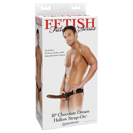 Fetish Fantasy Chocolate Dream Hollow Strap-On 10 My Store