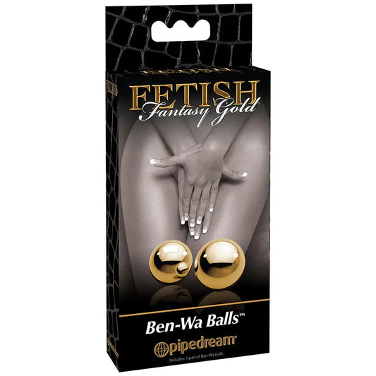 Fetish Fantasy Gold Ben-Wa Balls My Store