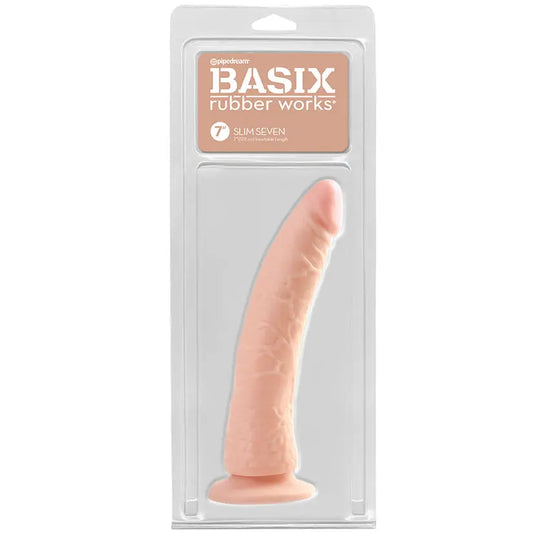 Basix Rubber Works Slim Dong with Suction Cup-Light 7 My Store