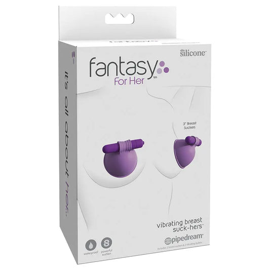 Fantasy For Her Vibrating Breast Suck-Hers My Store