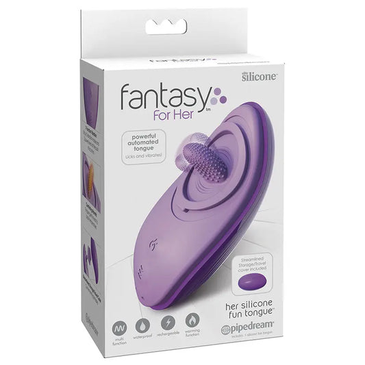 Fantasy For Her Her Silicone Fun Tongue My Store