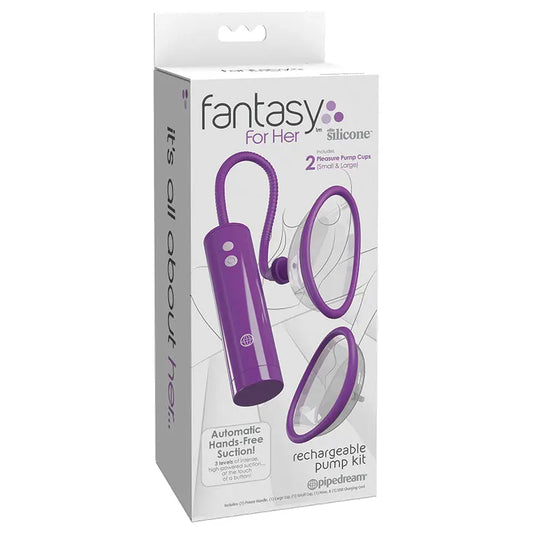 Fantasy For Her Rechargeable Pleasure Pump Kit My Store