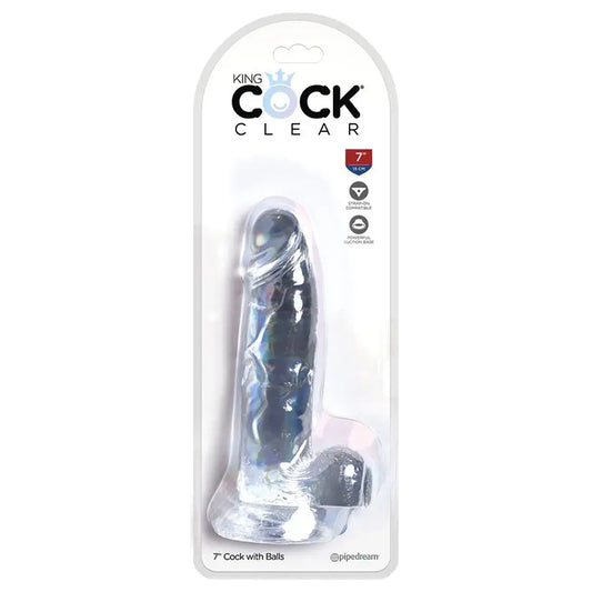 King Cock Clear with Balls 7 My Store