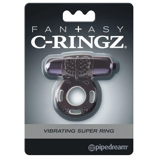 Fantasy C-Ringz Vibrating Super Ring-Black My Store