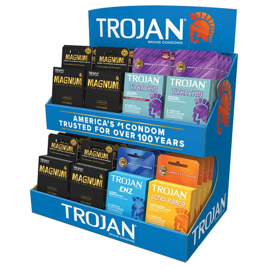 Trojan Pre Packed Display of 32pcs My Store