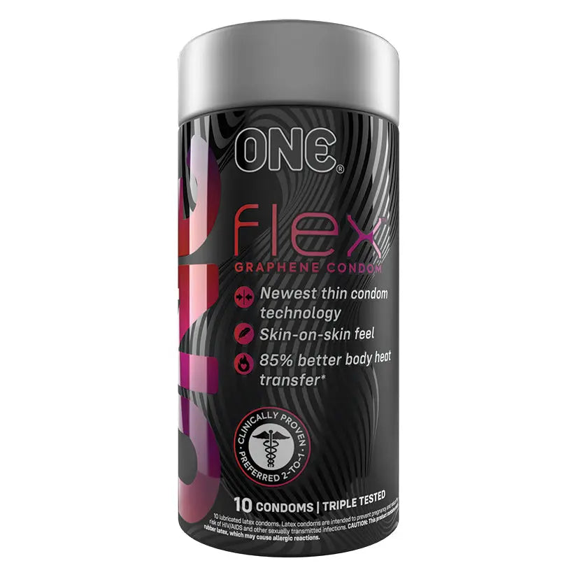 One Flex Graphene Condom 10 Pack My Store