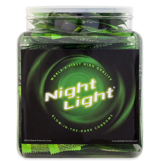 Night Light Condoms Bowl of 144 My Store
