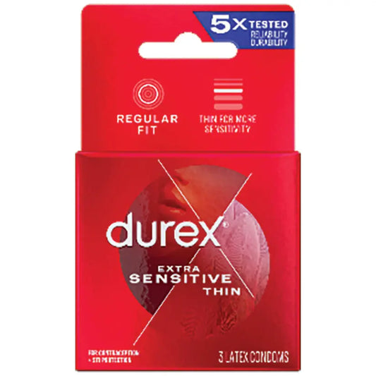 Durex Extra Sensitive Condoms (3 Pack) My Store
