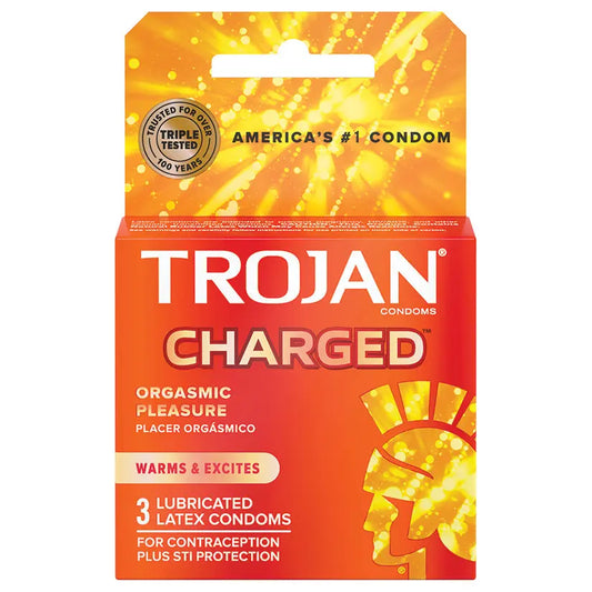 Trojan Charged (Pack of 3) My Store