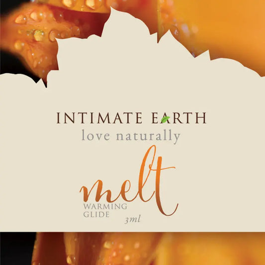 Intimate Earth Melt Warming Glide Foil 0.1oz My Store