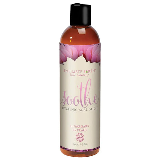 Intimate Earth Soothe Anal Antibacterial Glide 8oz My Store