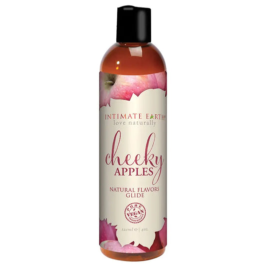 Intimate Earth Oral Pleasure Glide-Cheeky Apples 4oz My Store