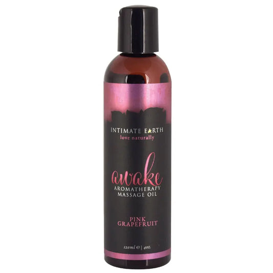 Intimate Earth Aromatherapy Oil Awake-Pink Grapefruit  4oz My Store