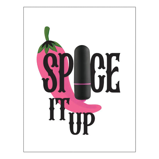 Naughty Vibes Greeting Card-Spice It Up My Store
