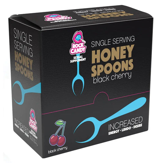 Rock Candy Honey Spoons Male Sexual Supplement Display of 24 My Store