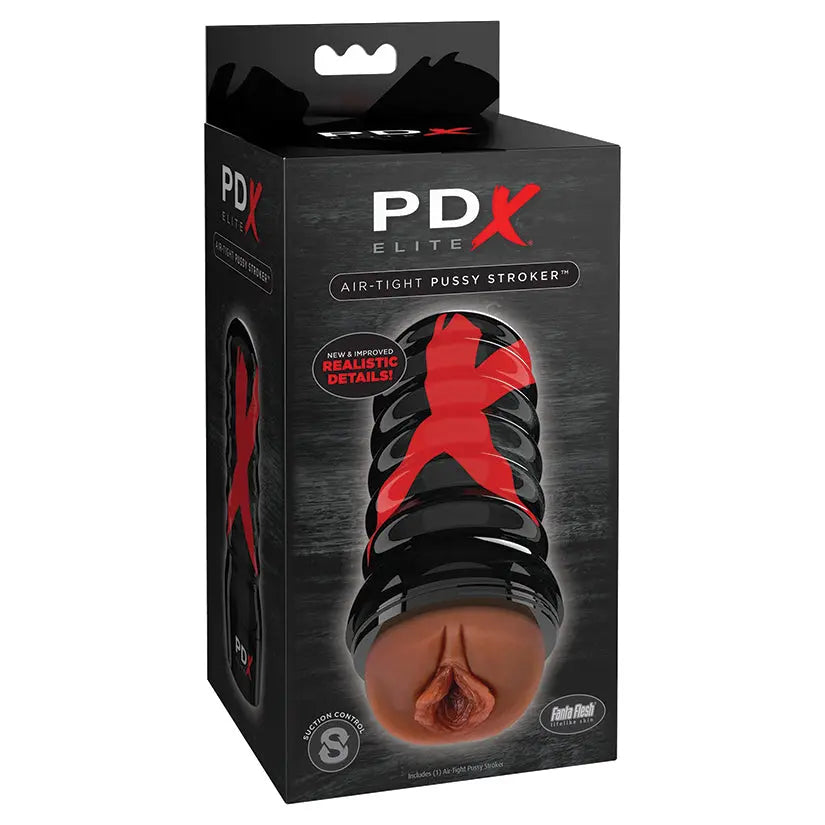 PDX Elite Air Tight Pussy Stroker-Brown My Store