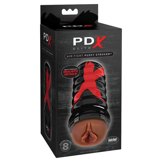 PDX Elite Air Tight Pussy Stroker-Brown My Store