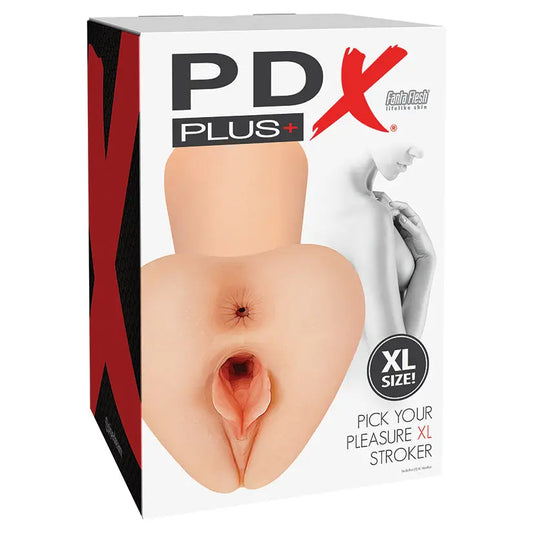 PDX Plus Pick Your Pleasure Stroker XL-Light My Store