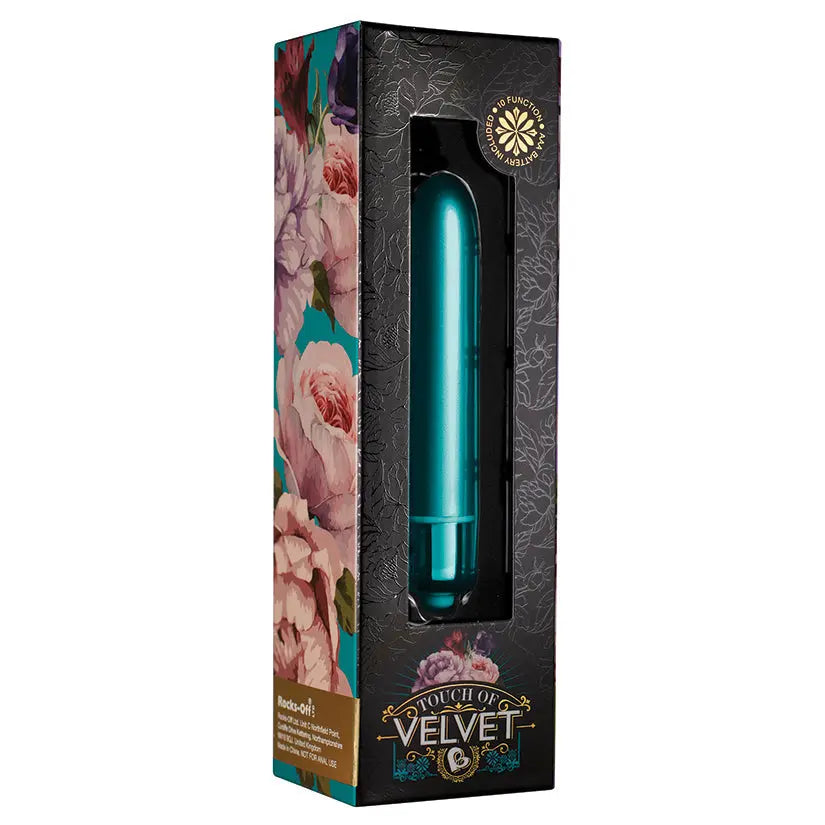 Rock-Off Touch of Velvet 10 Speed Bullet-Peacock Petals My Store