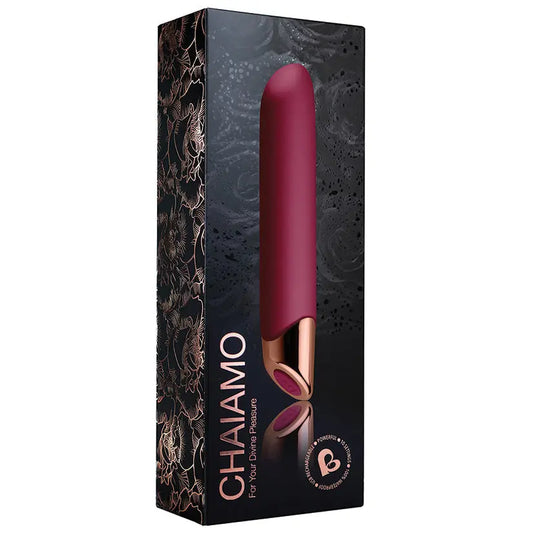 Rocks-Off Chaiamo 10 Speed Vibe-Burgundy My Store