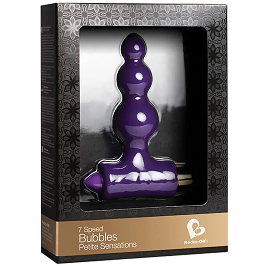 Rocks-Off Petite Sensations Bubbles 7 Speed-Purple My Store