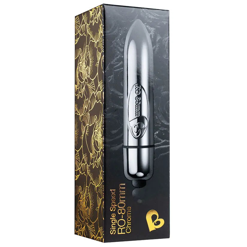 Rocks Off 80mm Single Speed Bullet-Chrome My Store