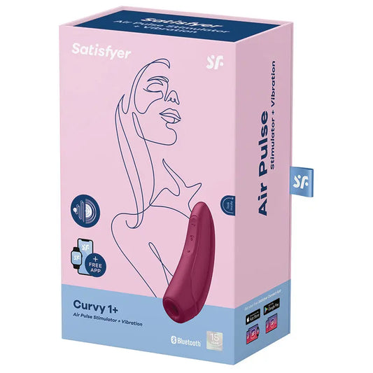 Satisfyer Curvy 1+ Rose Red My Store