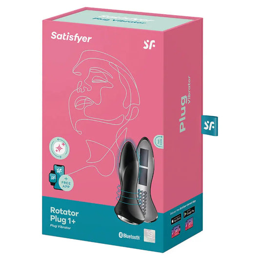 Satisfyer Rotator Plug 1+ Black My Store