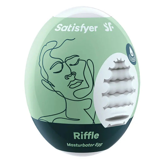 Satisfyer Masturbator Egg Single-Riffle My Store