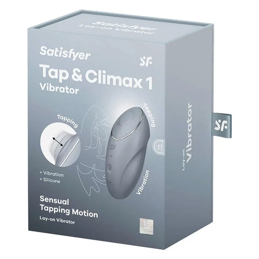 Satisfyer Tap and Climax 1-Bluegrey My Store