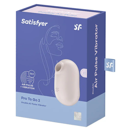 Satisfyer Pro To Go 2-Beige My Store